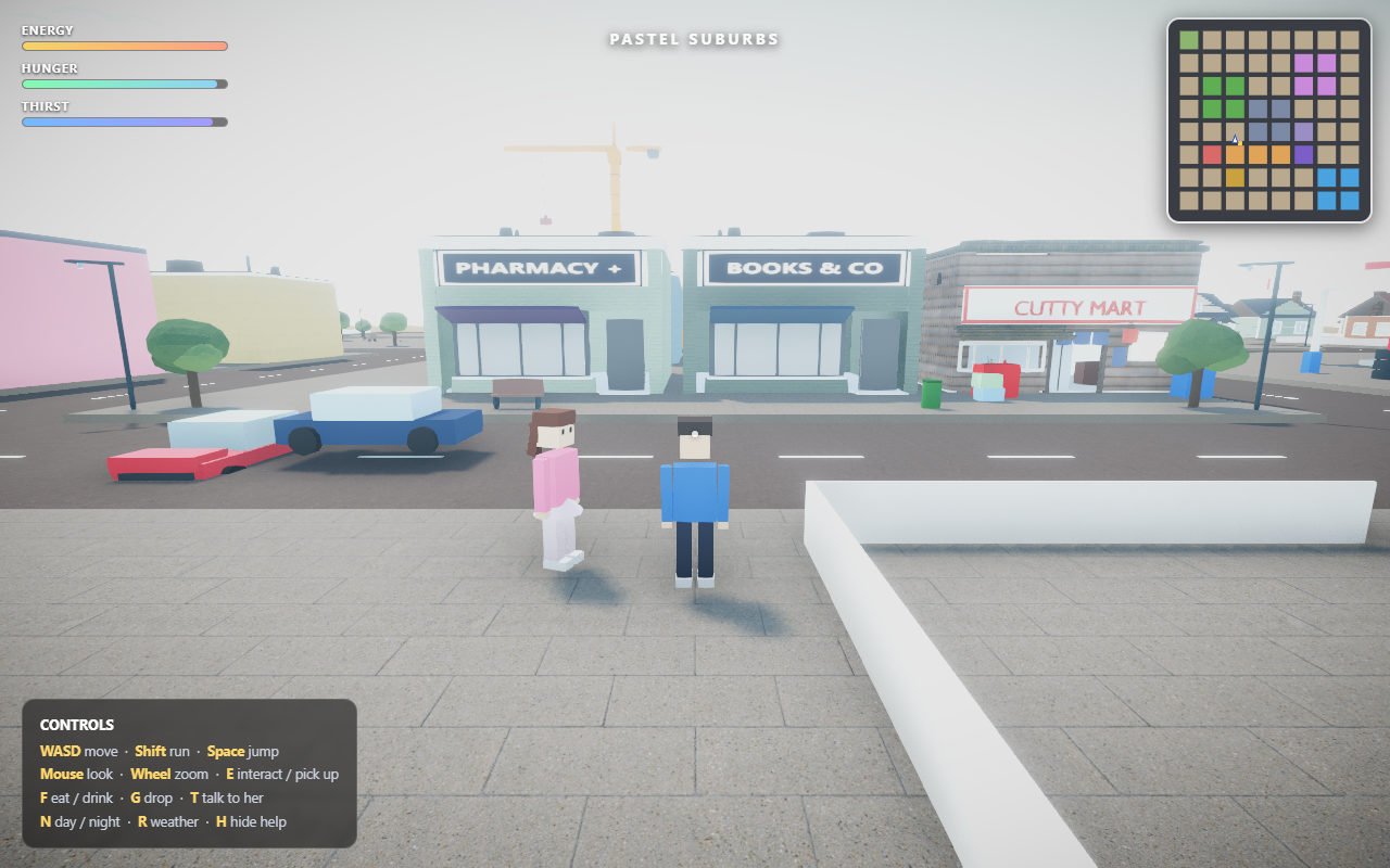 Cutty City — open world browser game