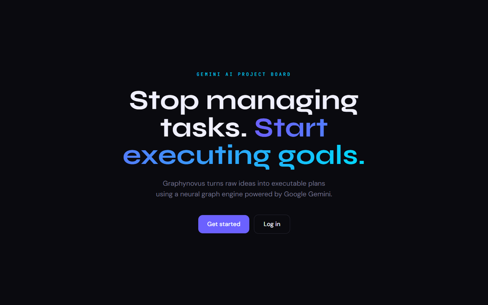 Graphynovus — AI project board